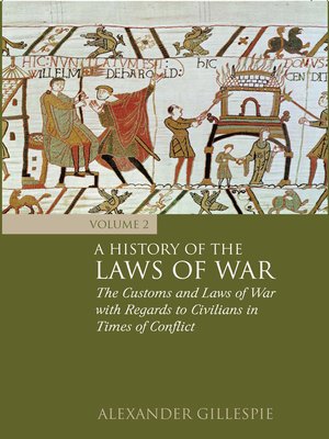 cover image of A History of the Laws of War, Volume 3
